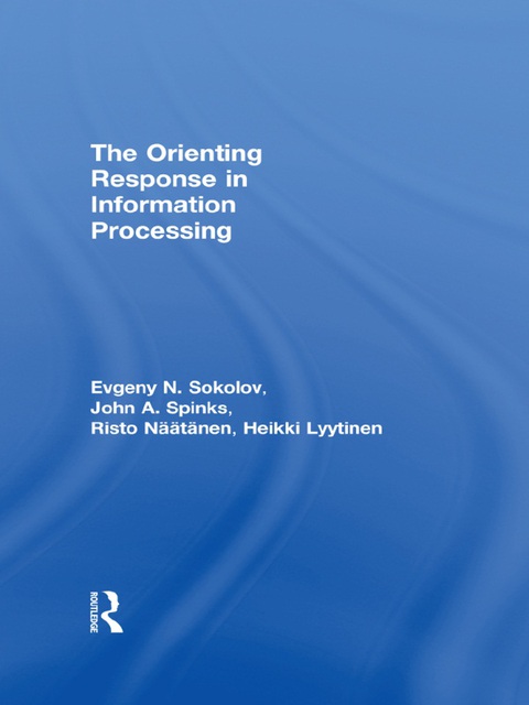 Cover image for book The Orienting Response in Information Processing