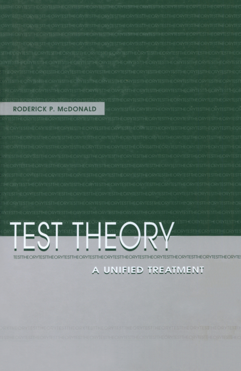 Cover image for book Test Theory