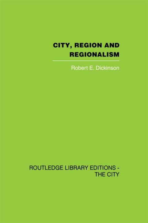 Cover image for book City, Region and Regionalism
