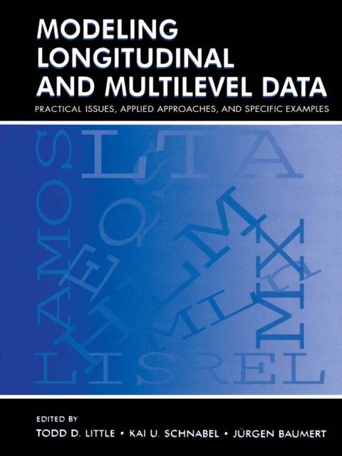 Cover image for book Modeling Longitudinal and Multilevel Data