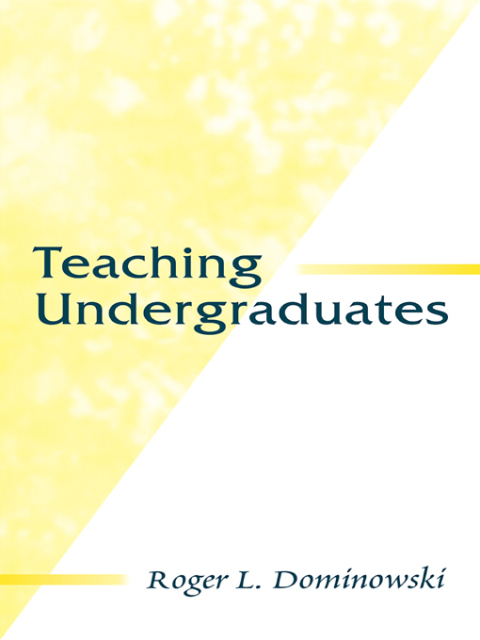 Cover image for book Teaching Undergraduates