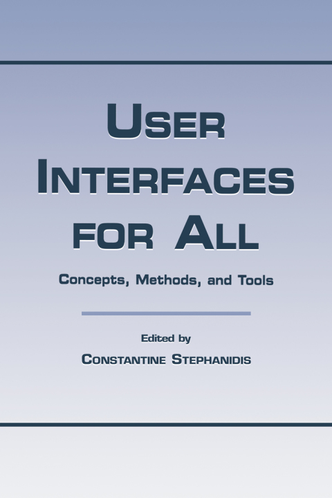 Cover image for book User Interfaces for All