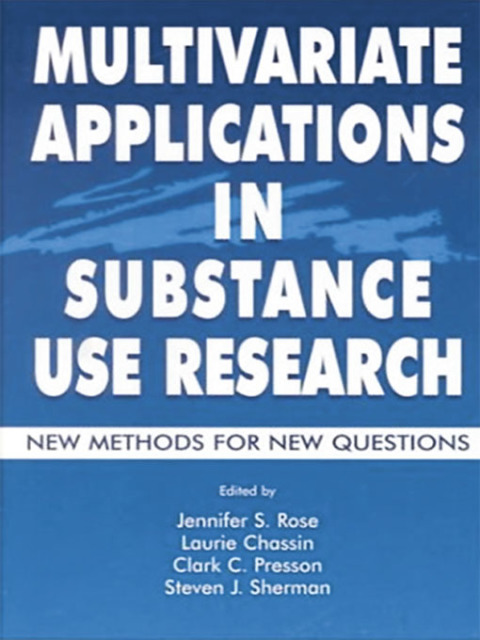 Cover image for book Multivariate Applications in Substance Use Research