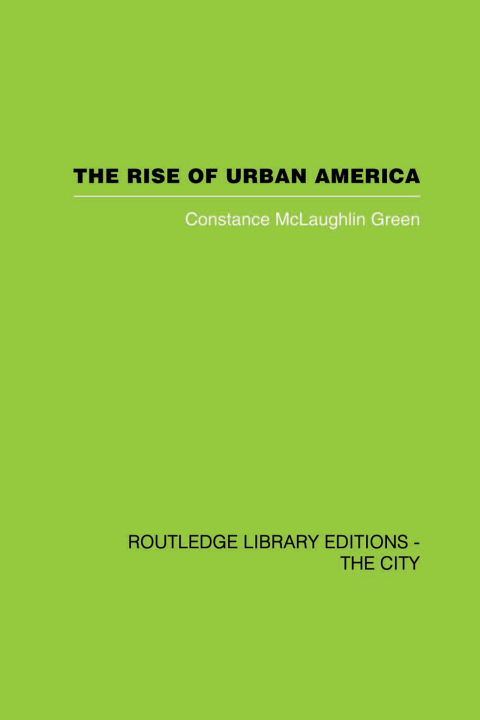 Cover image for book The Rise of Urban America