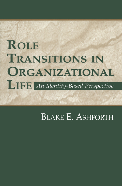 Cover image for book Role Transitions in Organizational Life