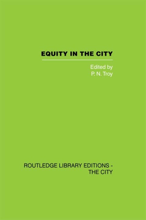 Cover image for book Equity in the City
