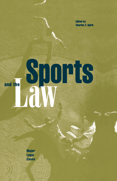 Cover image for book Sports and the Law