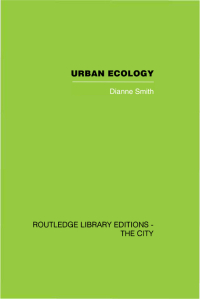 Cover image: Urban Ecology 1st edition 9780415853231
