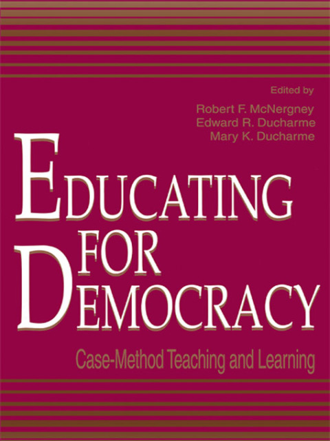 Cover image for book Educating for Democracy