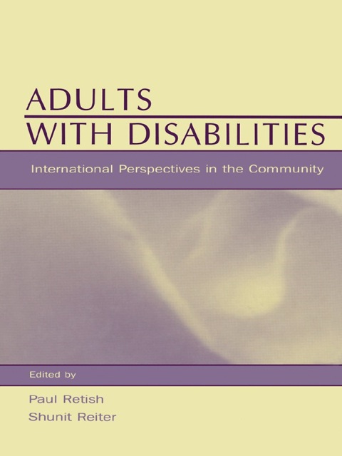 Cover image for book Adults With Disabilities