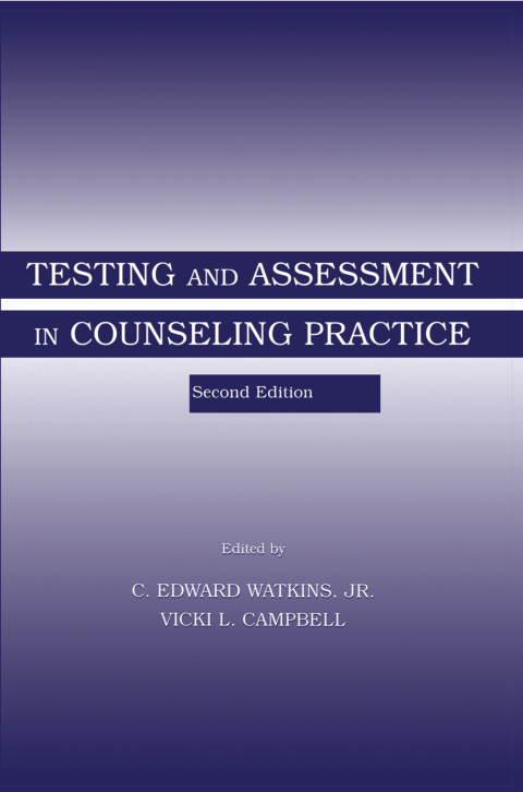 Cover image for book Testing and Assessment in Counseling Practice