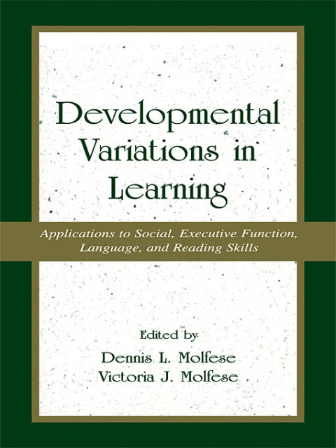 Cover image for book Developmental Variations in Learning