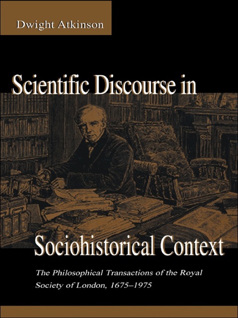 Cover image for book Scientific Discourse in Sociohistorical Context