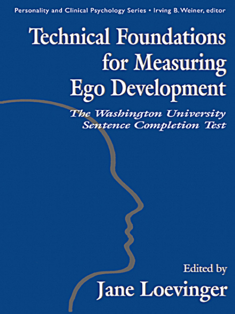 Cover image for book Technical Foundations for Measuring Ego Development