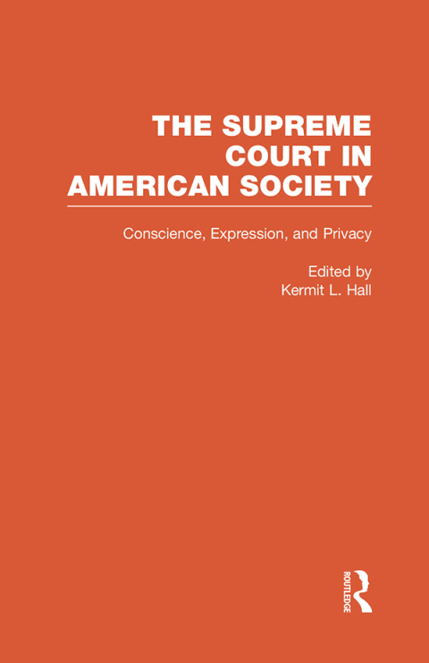 Cover image for book Conscience, Expression, and Privacy