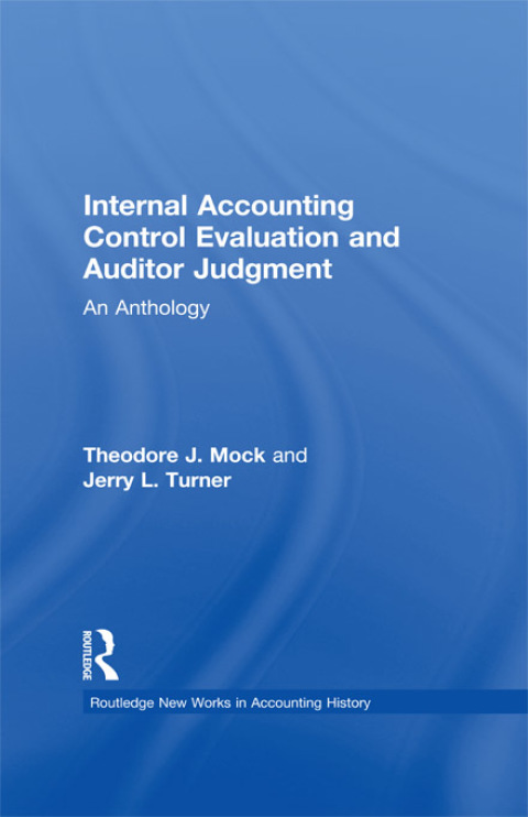Cover image for book Internal Accounting Control Evaluation and Auditor Judgement