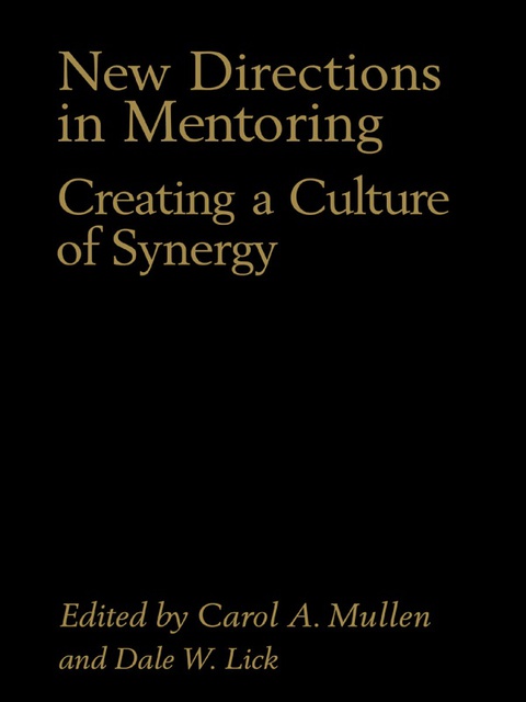 Cover image for book New Directions in Mentoring