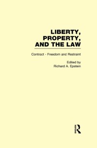 Cover image: Contract - Freedom and Restraint 1st edition 9780815335580