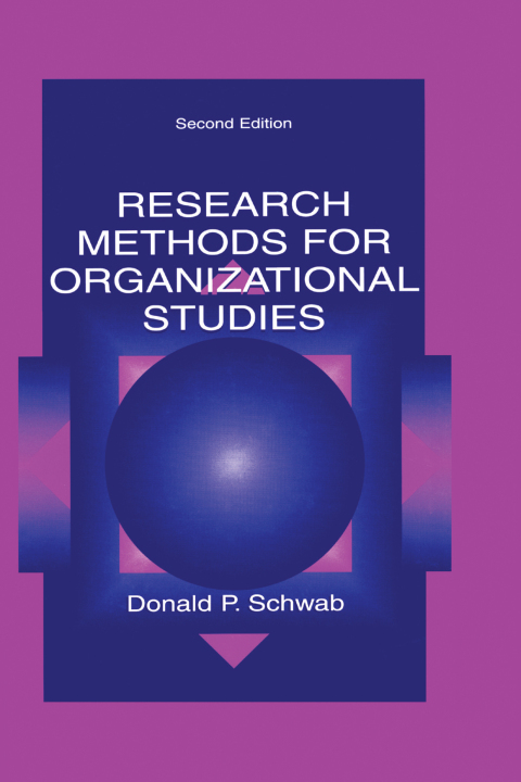 Cover image for book Research Methods for Organizational Studies