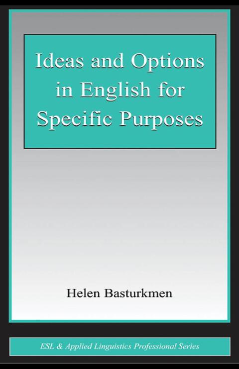 Cover image for book Ideas and Options in English for Specific Purposes