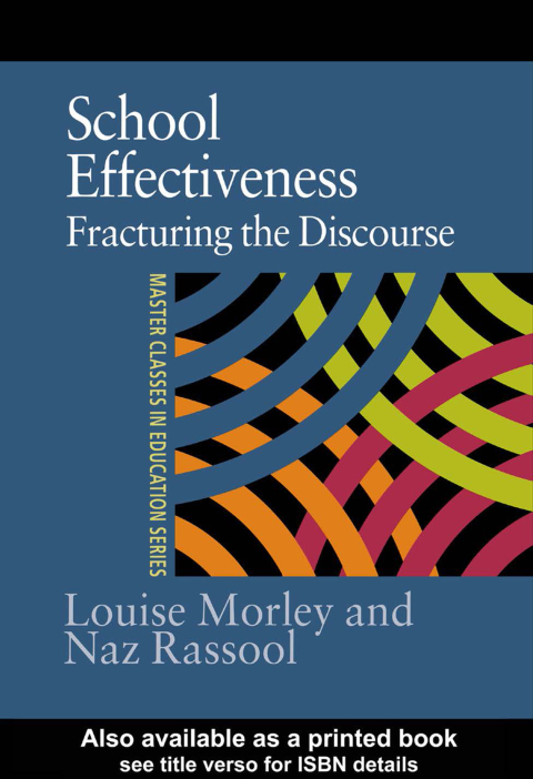 Cover image for book School Effectiveness