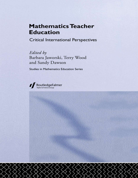 Cover image for book Mathematics Teacher Education