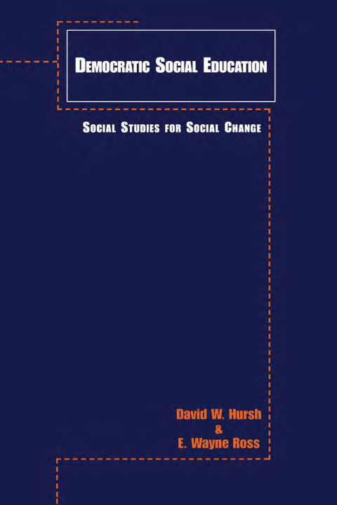 Cover image for book Democratic Social Education