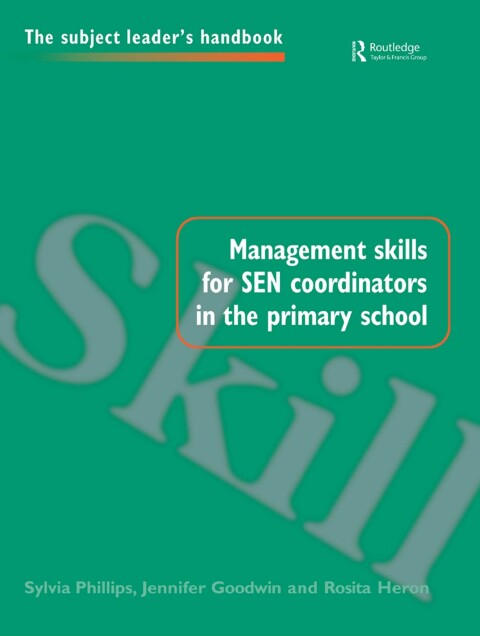 Cover image for book Management Skills for SEN Coordinators in the Primary School