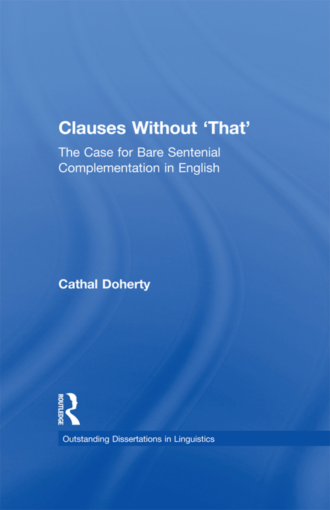 Cover image for book Clauses Without 'That'