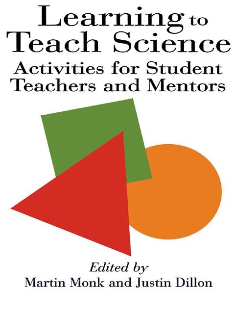 Cover image for book Learning To Teach Science