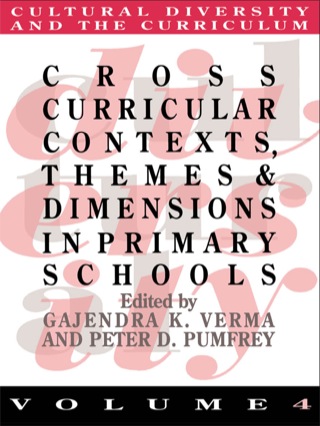 Cross Curricular Contexts, Themes And Dimensions In Primary Schools