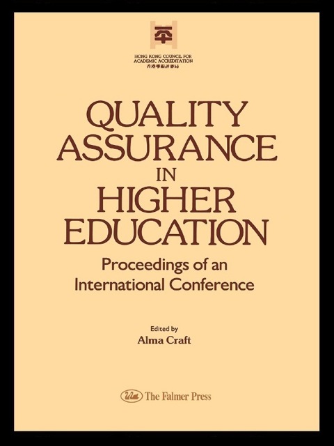 Cover image for book Quality Assurance In Higher Education