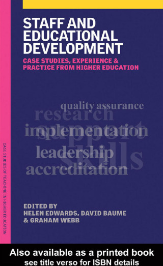 Staff and Educational Development