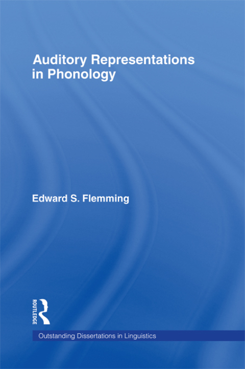 Cover image for book Auditory Representations in Phonology