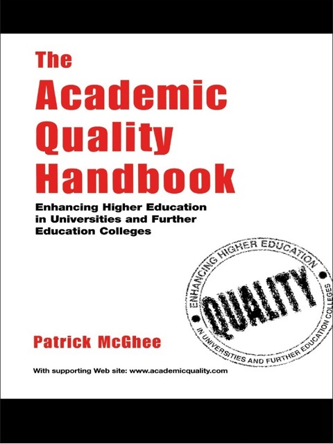 Cover image for book Academic Quality Handbook Rb