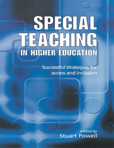 Cover image for book Special Teaching in Higher Education