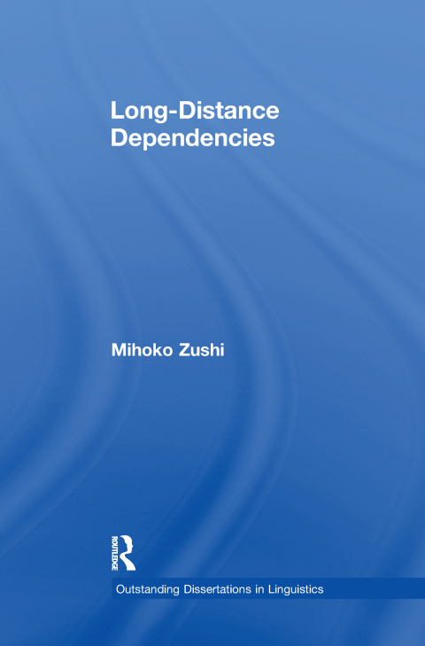 Cover image for book Long-Distance Dependencies