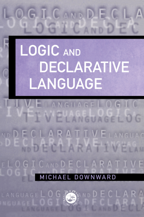 Cover image for book Logic And Declarative Language