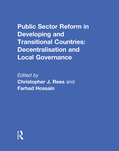 Cover image for book Public Sector Reform in Developing and Transitional Countries