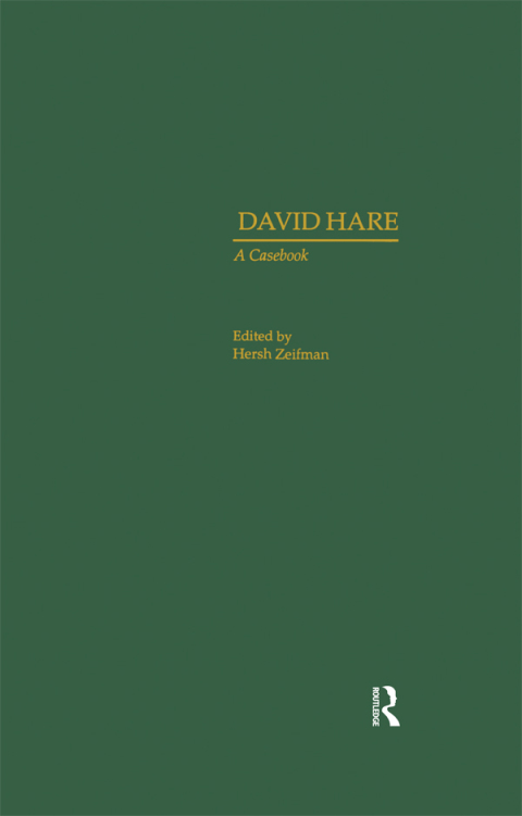 Cover image for book David Hare
