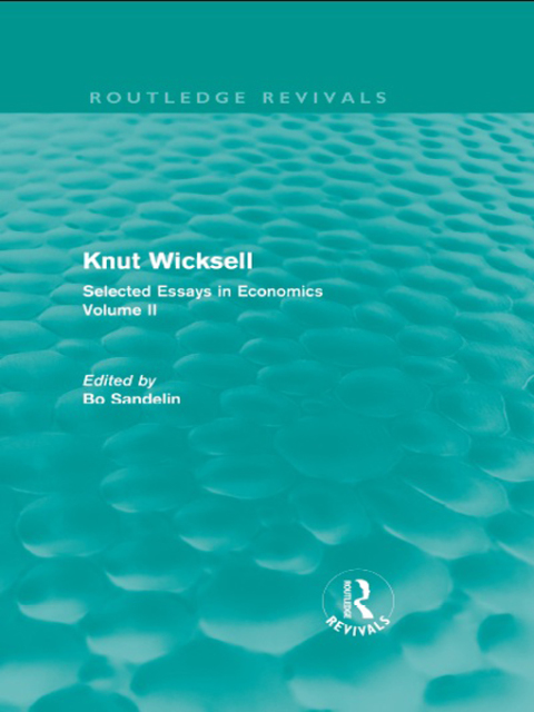 Cover image for book Knut Wicksell