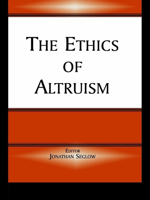 Cover image for book The Ethics of Altruism
