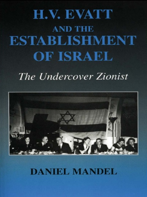 Cover image for book H V Evatt and the Establishment of Israel