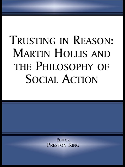 Cover image for book Trusting in Reason