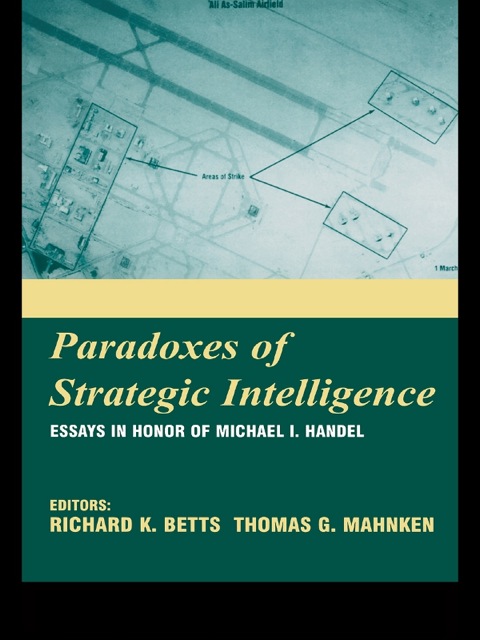 Cover image for book Paradoxes of Strategic Intelligence