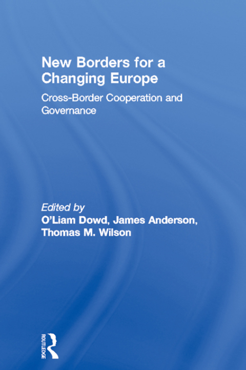 Cover image for book New Borders for a Changing Europe