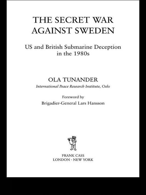 Cover image for book The Secret War Against Sweden