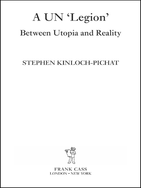 Cover image for book A UN 'Legion'