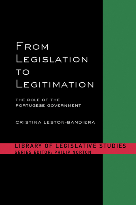 Cover image for book From Legislation to Legitimation