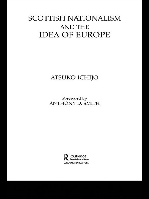 Cover image for book Scottish Nationalism and the Idea of Europe